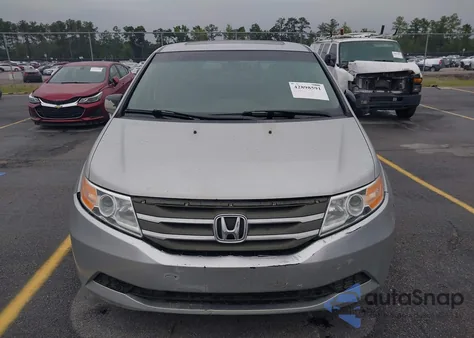 2013 Honda Odyssey Ex-L из США, поврежденный, VIN 5FNRL5H66DB039901